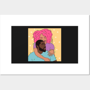 Love ( Black love matters) Posters and Art